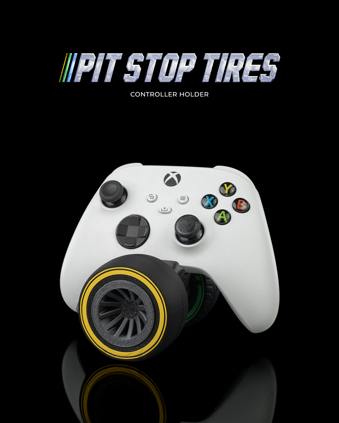 Pit Stop Tires Controller Holder